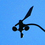 Davis Vantage Pro Anemometer.